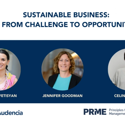 Audencia among finalists for PRME Faculty Recognition Award 2022