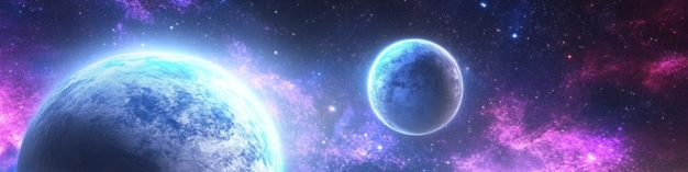 Ciel étoilé dans l'espace