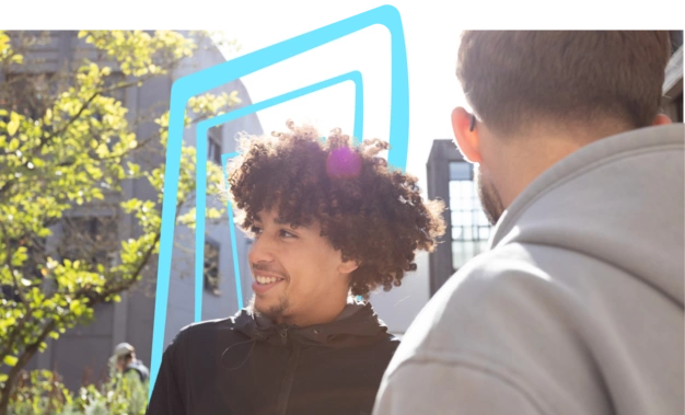 Deux étudiants d'Audencia