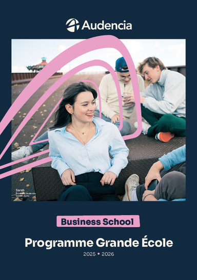 Couverture brochure programme Grande Ecole