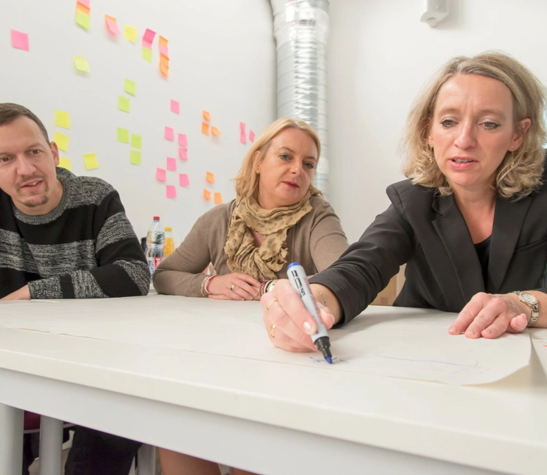 Participants en formation continue à Audencia